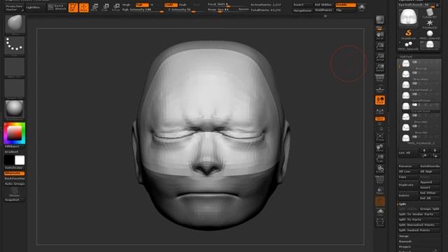 ZBrush 4r7 Stopmotion Head смотреть онлайн