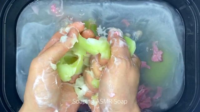 Asmr Soaked Soap. Relaxing Sounds. Asmr Soap. Размокшее Мыло. #1 смотреть онлайн