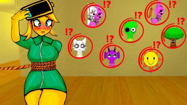 Sprunki Sinner Girl Garnold Хочет Украсть У Меня Всех Моих Детей! - Gmod