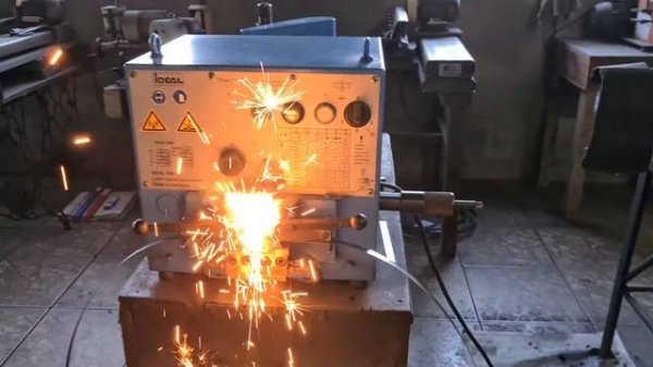 Solda de serra fita com a ideal bas 040