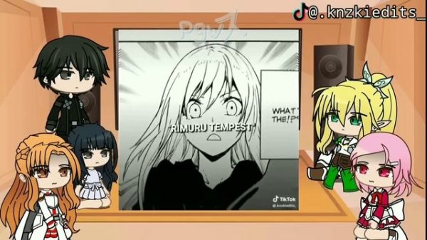 Sao react to rimuru | all parts |