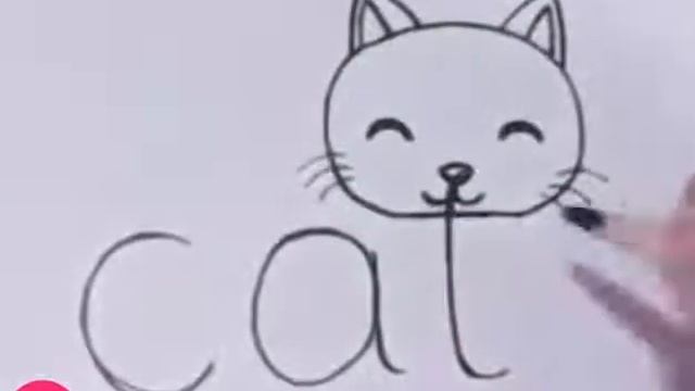 Как нарисовать котика🐈🐱