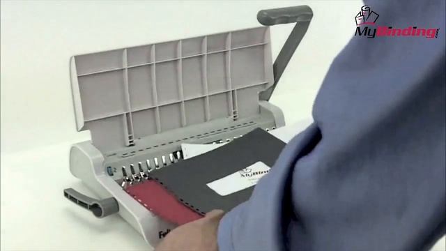 Fellowes Starlet 90 Plastic Comb Binding Machine Demo - 5217201 смотреть онлайн
