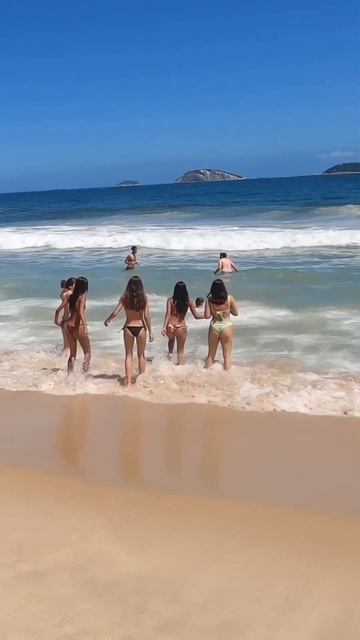 🇧🇷 İpanema Beach In Rio De Janeiro🌴BRAZİL