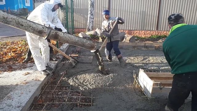 26 октября 2018 год заливаем бетон 2 часть Выборге смотреть онлайн