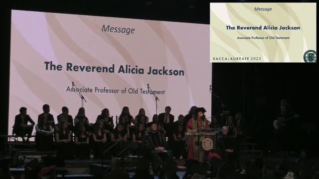 4.27.23 - Vanguard University - Baccalaureate Service - Dr. Alicia Jackson смотреть онлайн