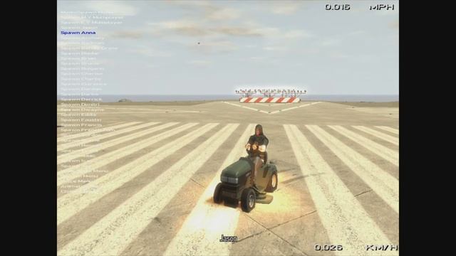 GTA 4 : flying lawn mower ( HUGE AIR AND JUMPS ) смотреть онлайн