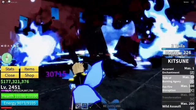 I MAXED The New KITSUNE Fruit.. (Roblox Blox Fruits) смотреть онлайн