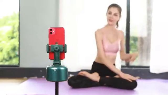 Rotation à 360 ° Smart Selfie Stick Auto Face Object Tracking Camera Trépied Titulaire Smart смотреть онлайн