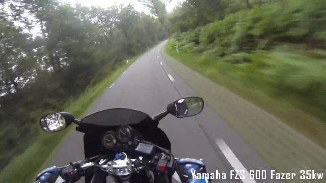 Yamaha FZS 600 Fazer (2001 model) 35kw смотреть онлайн
