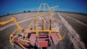 Самопогрузочные тракторные прицепы тюковозы Завод Кобзаренко