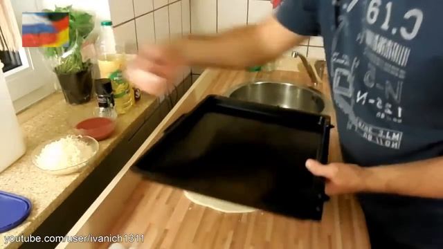 Пицца салями.  Как приготовить пиццу дома