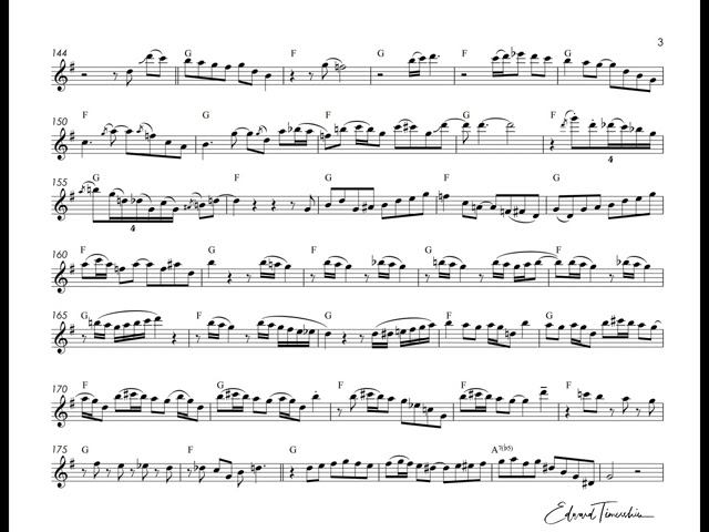 A.Jobim - Desafinado - Stan Getz Transcribed Sax Solo