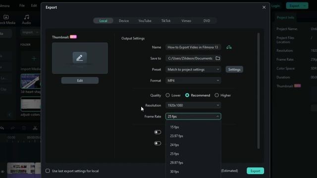 How to Export Video in Wondershare Filmora 13 смотреть онлайн