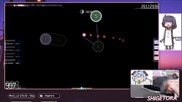 Denkishiki Karen Ongaku Shuudan - Owari Tsumugishi Mono [Hatred] +HD 99.86% FC #1 смотреть онлайн