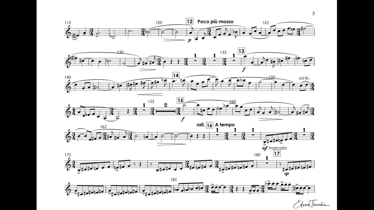 Smirnova, Tatyana - Sonata Ballad - Yuri Usov trumpet Bb смотреть онлайн