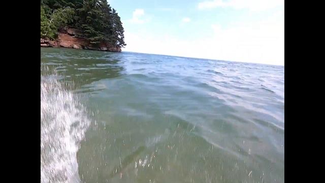 Lake Superior Cliff Jumping
