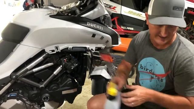 2019 Ducati 1260s Radiator Flush Drain Radiator Remove Body Panels смотреть онлайн