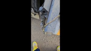 Даф 105, ремонт проводки фонарей, блокировки, стопов.