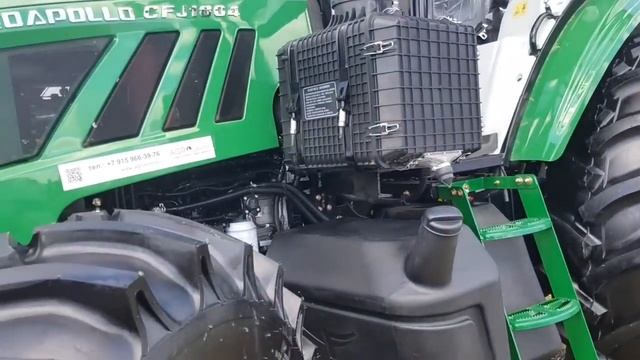 Трактор CHANGFA 180 л с CFJ1804  на полях  Agroapollo Changfa Tractor CFJ1804
