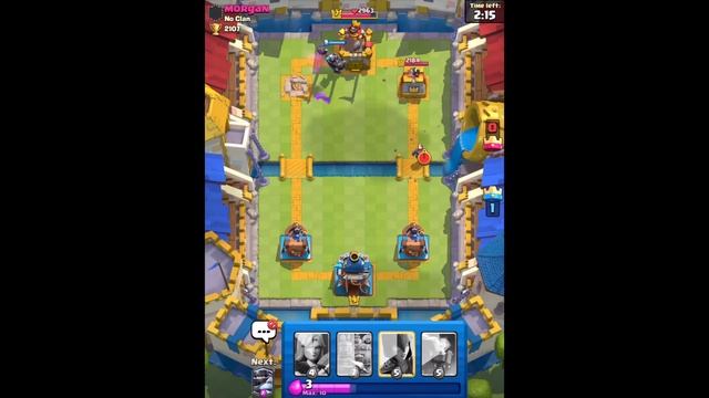 BEST ARENA 7 DECK in CLASH ROYALE MEGA KNIGHT AND HOG #clashroyale смотреть онлайн