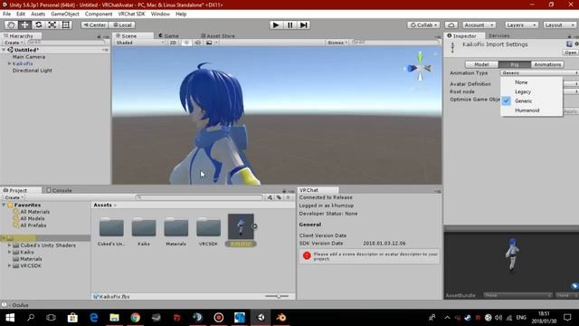 VRChat-วิธีลงAvatarVRChat//How To Get Avatar in VRChat смотреть онлайн