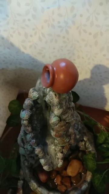 Фонтан-водопад из цемента своими руками