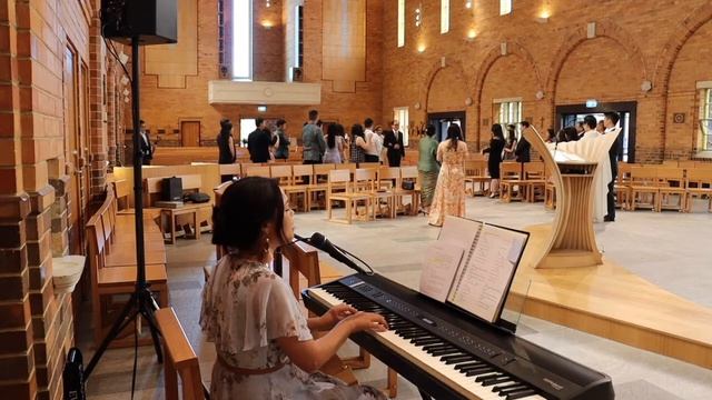 'I will follow you into the dark' | Wedding ceremony | Couple's entrance song смотреть онлайн