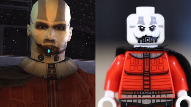 LEGO Star Wars Darth Revan vs Darth Malak - MINIFIGURE COMPARISON смотреть онлайн