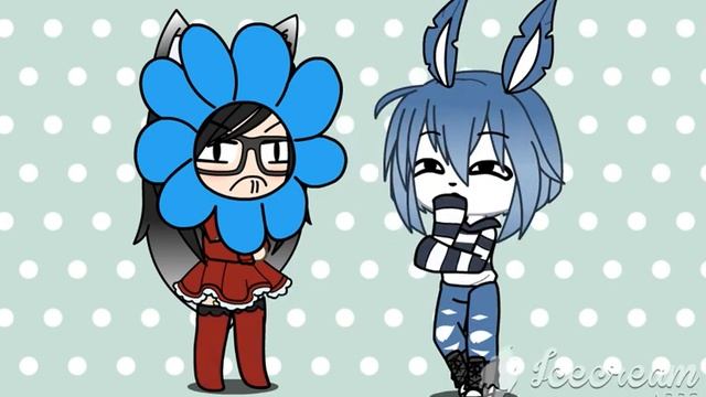 синие лепестки MEME