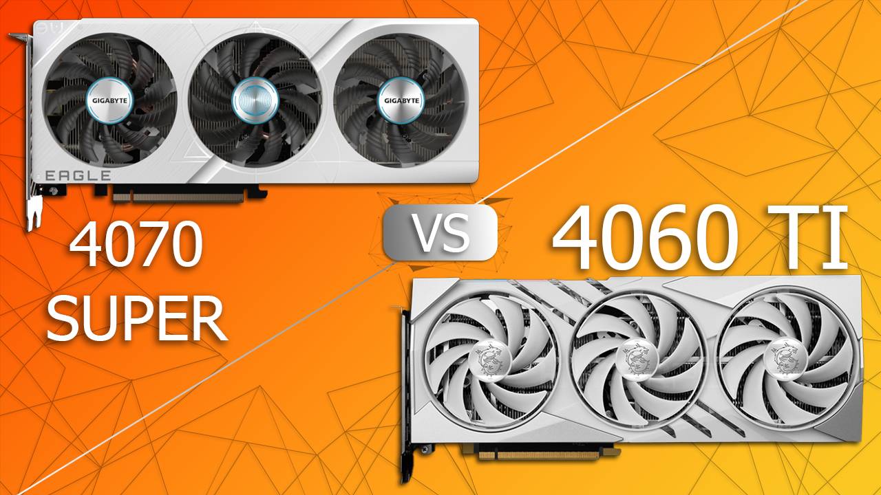 Сравнение видеокарт 4070 SUPER и 4060 TI | Игры, синтетика и рендеринг смотреть онлайн