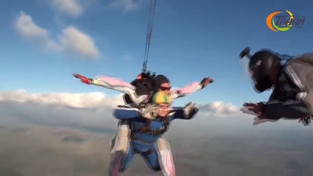 Тандем прыжок Аэродром Танай, DZ TANAY смотреть онлайн