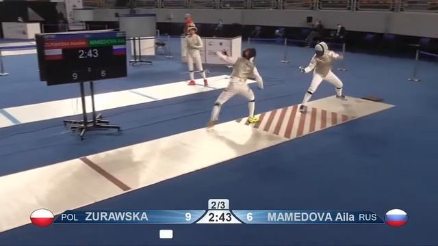 Cairo Worlds 2021 CWF - L16 - Zurawska POL v Mamedova RUS смотреть онлайн