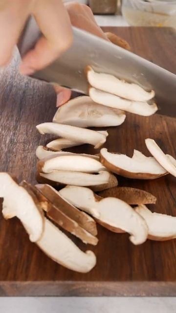 Pan Seared Miso Salmon + Mushrooms