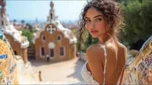 Барселона, Испания - пешеходная экскурсия в формате 4K-HDR