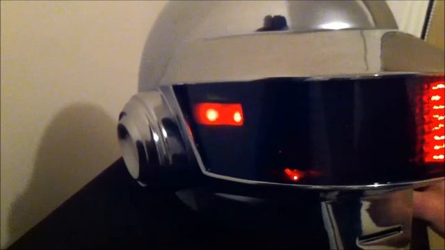 Daft punk thomas chrome helmet with full led matrix смотреть онлайн