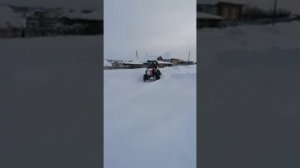 Колёса огонь!!! На Т-25 с Ск-4(комбаин)
