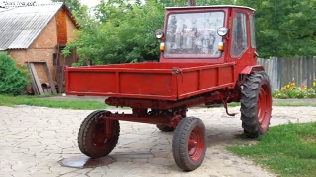 Техника СССР. Трактор Т-16 Шассик. Трактор попрошайка. Обзор трактора Т16. Tractor T-16. смотреть онлайн