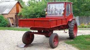 Техника СССР. Трактор Т-16 Шассик. Трактор попрошайка. Обзор трактора Т16. Tractor T-16.