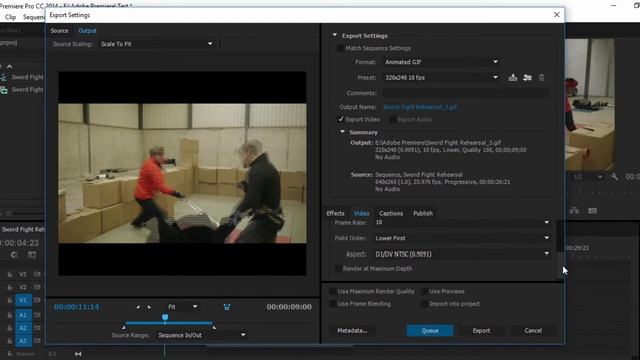 دورة Adobe Premiere pro CC للمبتدئين | الدرس 60 | تحويل الفيديو الى صورة متحركة GIF بالبريمير смотреть онлайн