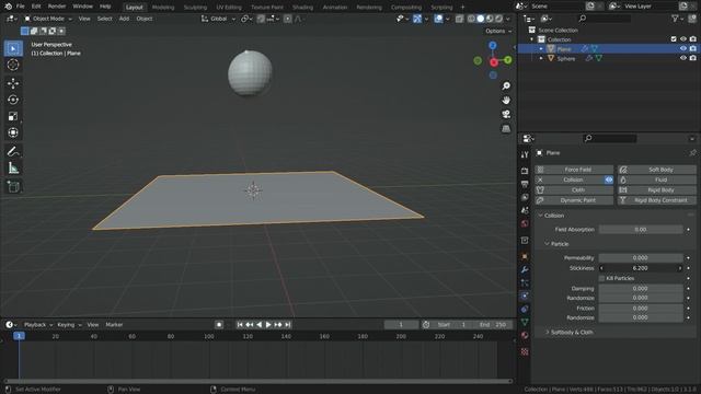 Collision Settings For Particle System | Blender 3.1 Tutorial смотреть онлайн