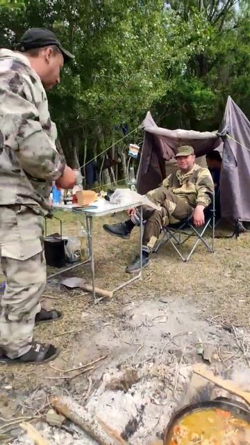 Плов на костре/рыбалка на ерике