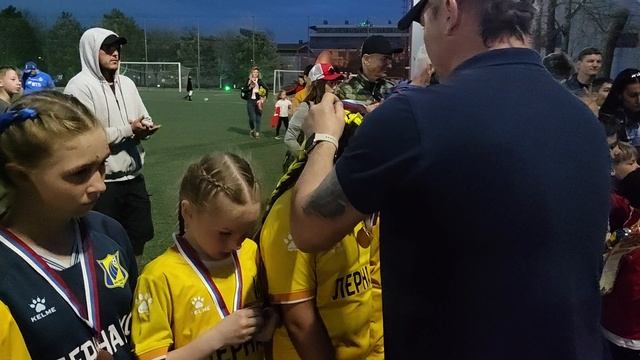 Витязево 2025 год. Награждение ЖФК "Ростов" (2014).