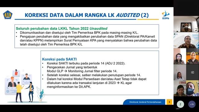 FGD Asistensi Penyusunan Laporan Keuangan 2023 (audited) смотреть онлайн