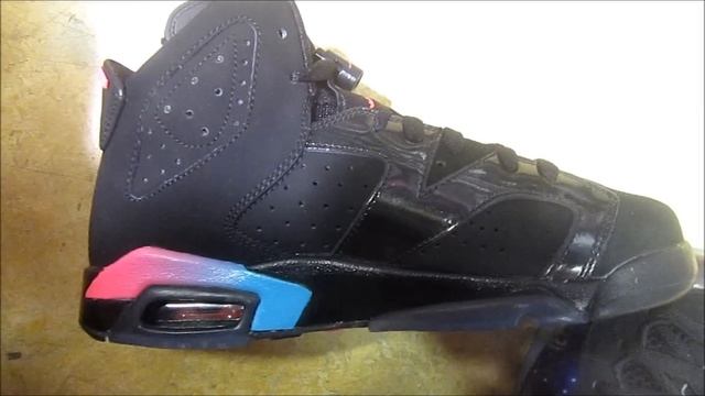 2012 Air Jordan 6 GS Flash Pink Marina Blue VI Sneaker Review W/ @DjDelz смотреть онлайн
