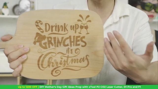 2023 DIY Mother's Day Gift Ideas | Prep With XTool P2 CO2 Laser Cutter, D1 Pro And F1 Laser Engrave