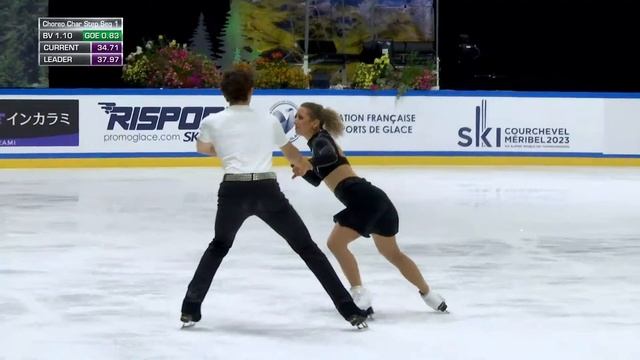Olivia Oliver  Joshua Andari POL Ice Dance Free Dance    Courchevel  2  2021