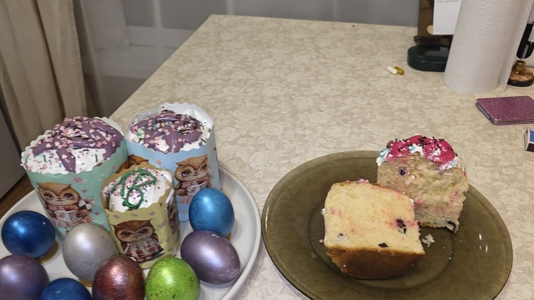 Кулич вкусный получился. смотреть онлайн