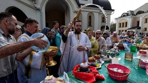 Великая Суббота. Освящение куличей, пасок и яиц. 19 апреля 2025 года