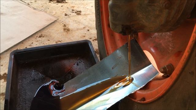 Tractor Tips And Tricks ~ Front Gear Case Oil Change